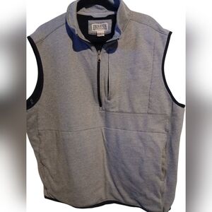 Duluth Trading Co Gray Zip-Up Vest Xl